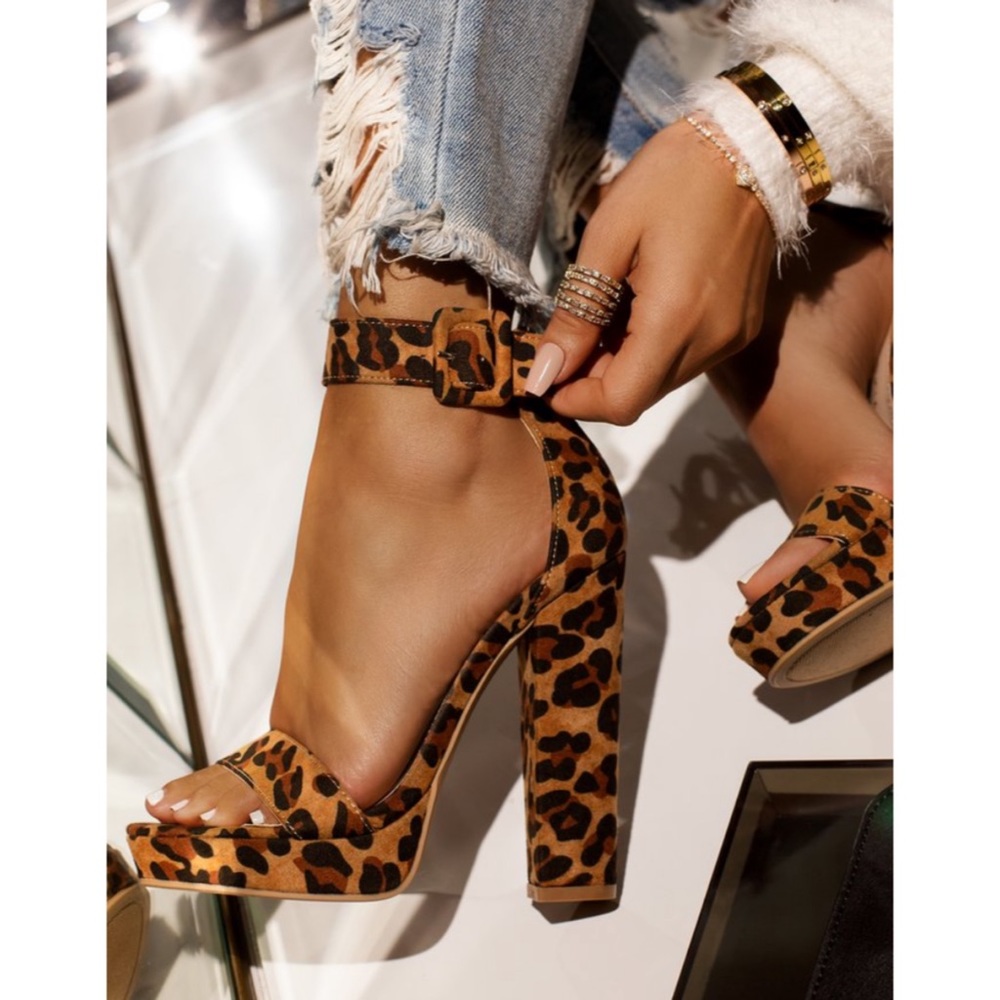 Miss Lola Cheetah Heels